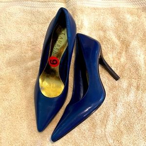 Blue Ralph Lauren heels 6